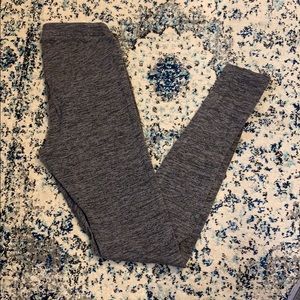 Marked gray maternity leggings